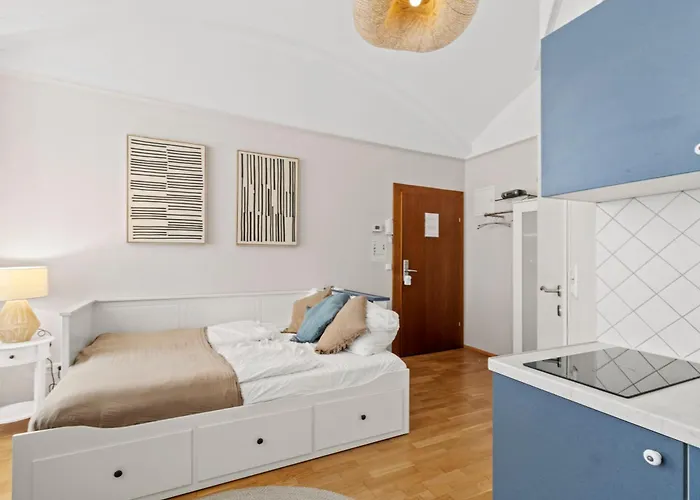 Bright Hideaway, Augarten And Danube - 5 Min Metro - 10 Min Center Daire *