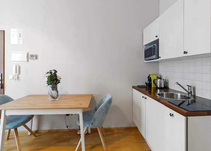 Daire Bright Hideaway, Augarten And Danube - 5 Min Metro - 10 Min Center